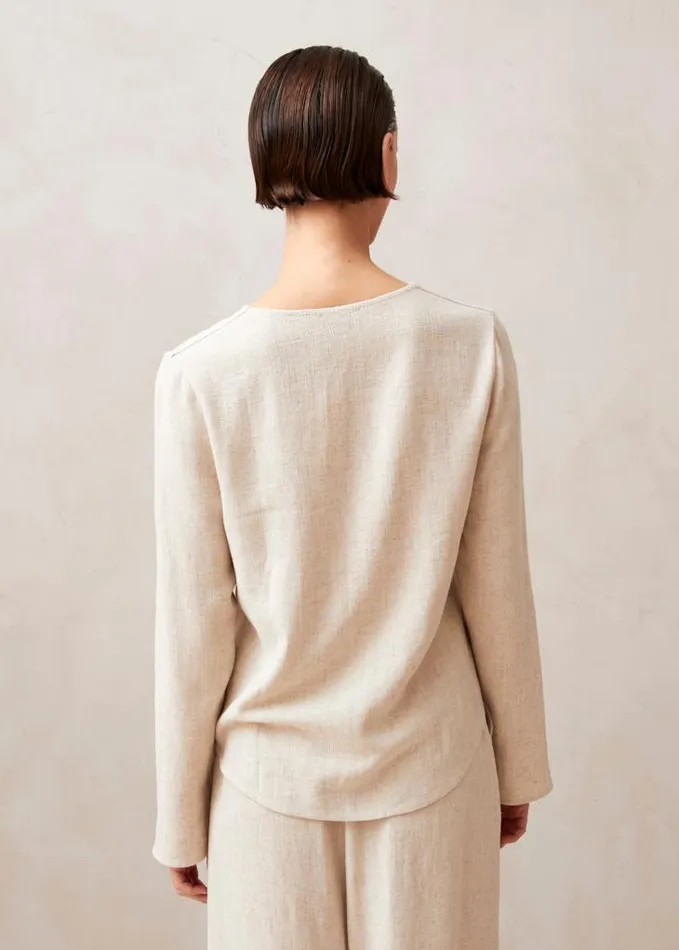 ALOHAS Tops Women Mist 8211 Beige Top