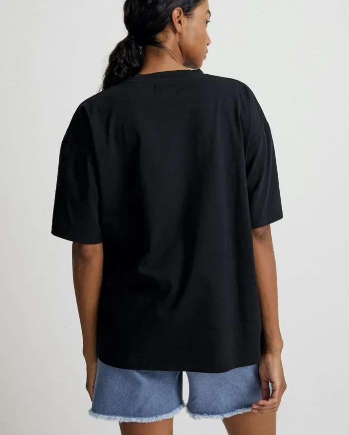 ALOHAS Tops Women Slack 8211 Black Cotton Top