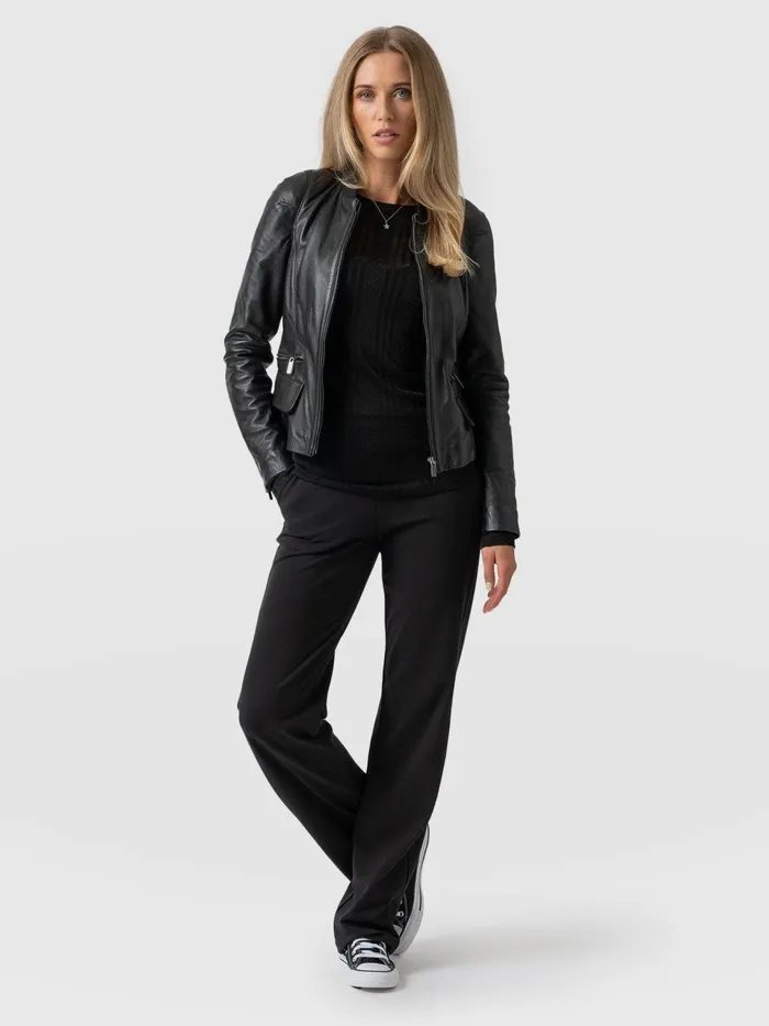 Apartment Pant 8211 Black Black Women Saint And Sofia Pants
