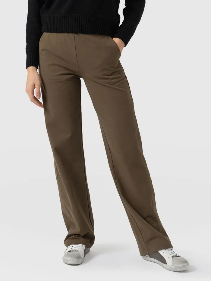 Apartment Pant 8211 Khaki Khaki Women Saint And Sofia Pants