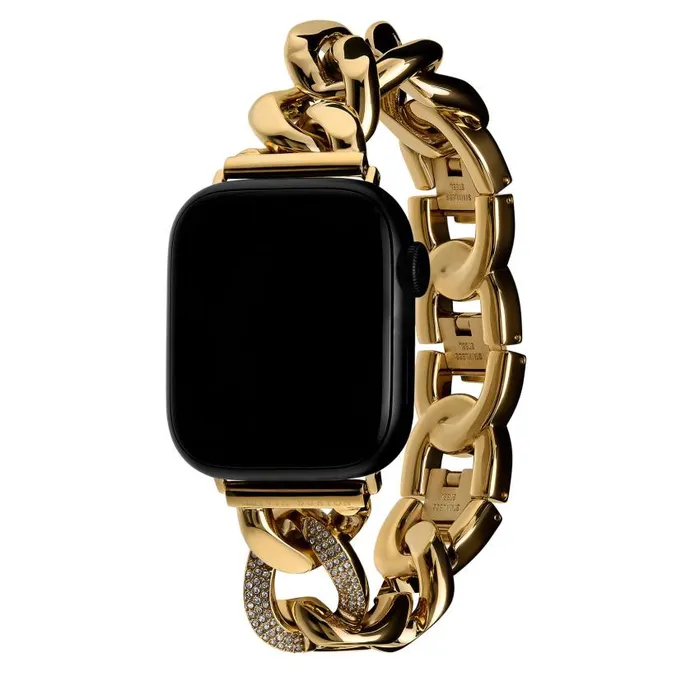 Apple Watch Straps Women Olivia Burton Gold With Ombre Link Bracelet Strap