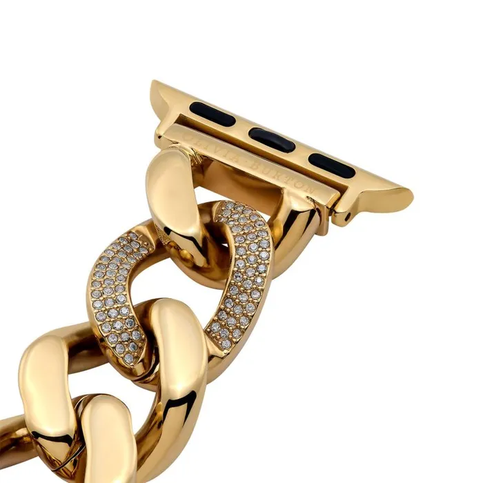 Apple Watch Straps Women Olivia Burton Gold With Ombre Link Bracelet Strap