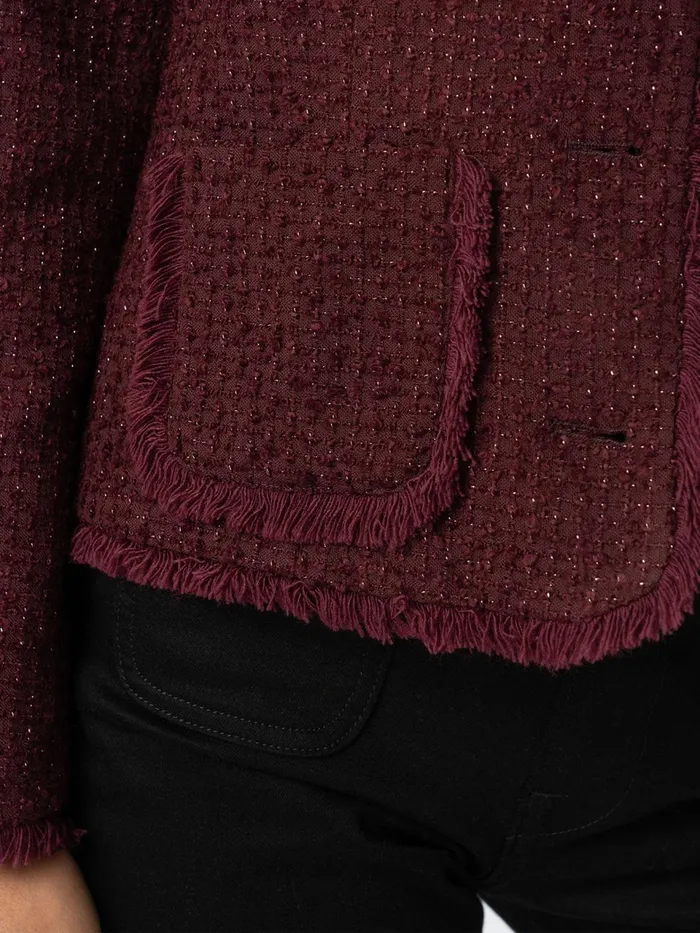 Ashby Jacket 8211 Maroon Maroon Women Saint And Sofia Blazers
