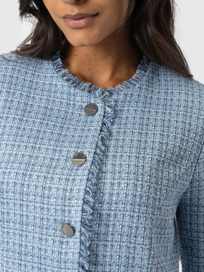 Ashby Jacket 8211 Pale Blue Pale Blue Women Saint And Sofia Blazers