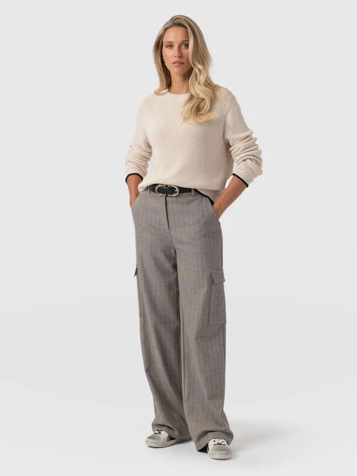 Astrid Cargo Pant 8211 Brown Herringbone Brown Herringbone Women Saint And Sofia Pants Astrid Cargo Pant 8211 Brown Herringbone Brown Herringbone Women Saint And Sofia Pants