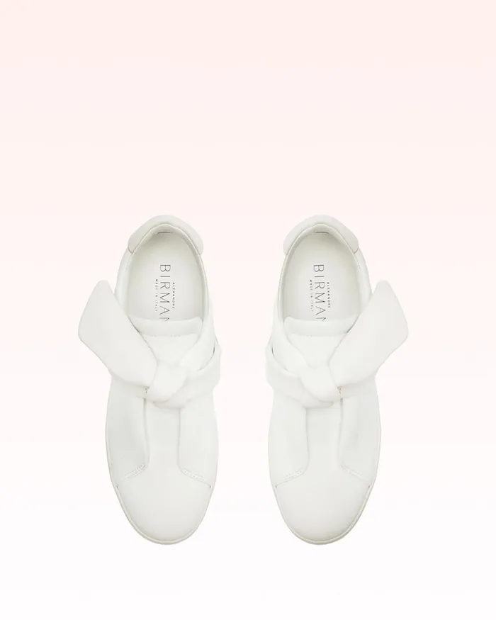 Asymmetric Clarita Sneaker White Luxury White Sneakers For Casual Outfits 8211 Italian Made Shoes White Women Alexandre Birman Sneakers