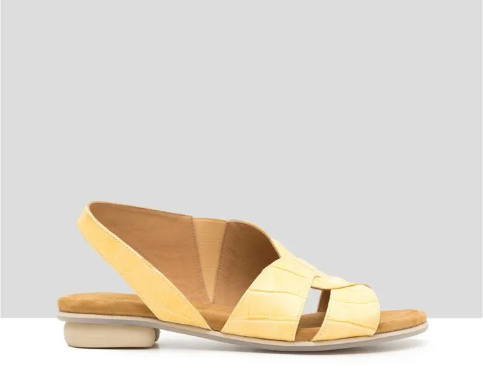 Audley Shoes Flat Leather Sandal Fred Tan Women Flat