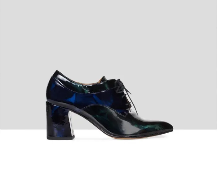 Audley Shoes High Heel Leather Shoe Edna Black Women High Heel