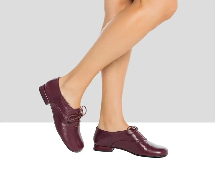 Audley Shoes Low Heel Leather Shoe Igor Burdeos Women Low Heel