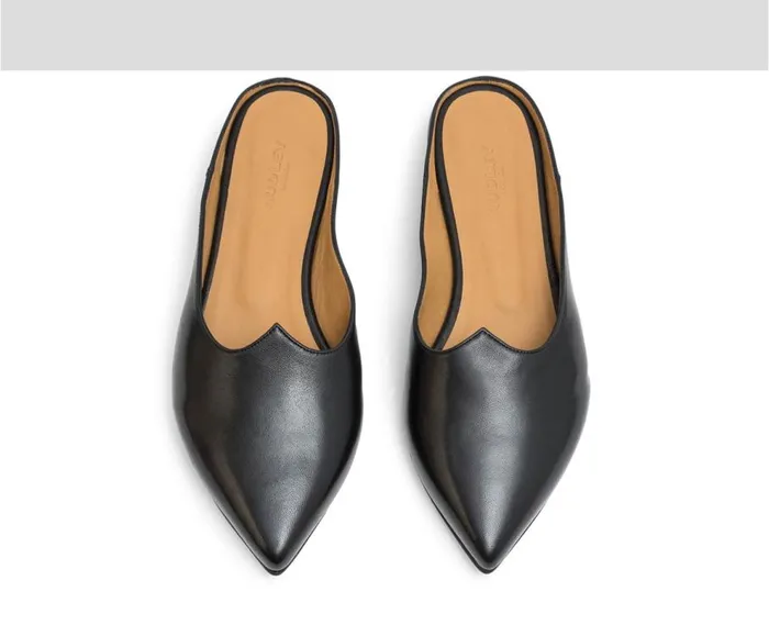 Audley Shoes Low Heel Leather Shoe Jolie Black Women Low Heel