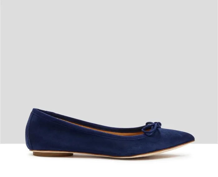 Audley Shoes Low Heel Leather Shoe Kliber Blue Women Low Heel