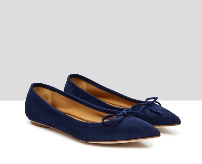 Audley Shoes Low Heel Leather Shoe Kliber Blue Women Low Heel