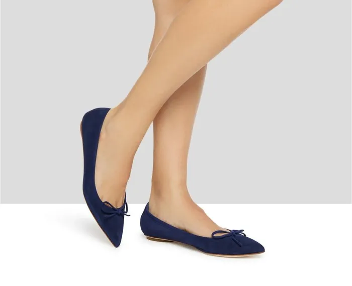 Audley Shoes Low Heel Leather Shoe Kliber Blue Women Low Heel