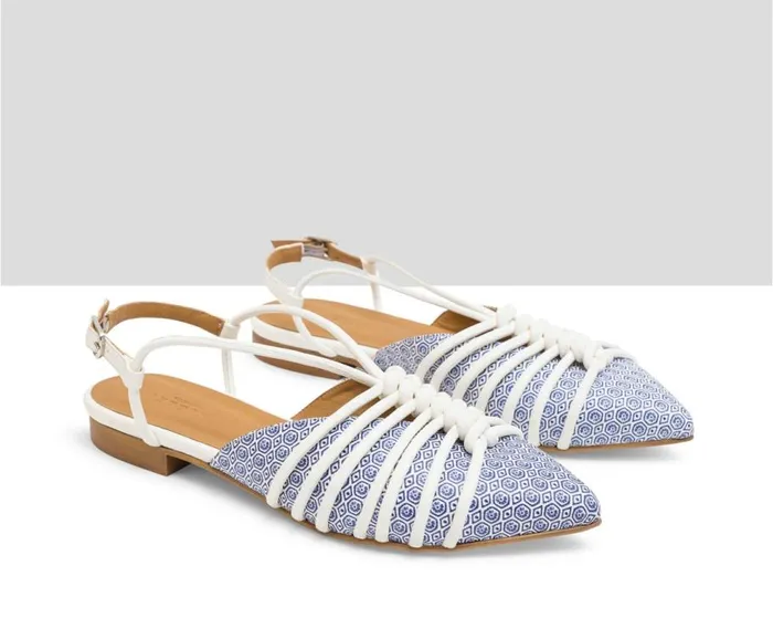 Audley Shoes Low Heel Leather Shoe Lia Beige Women Medium Heel