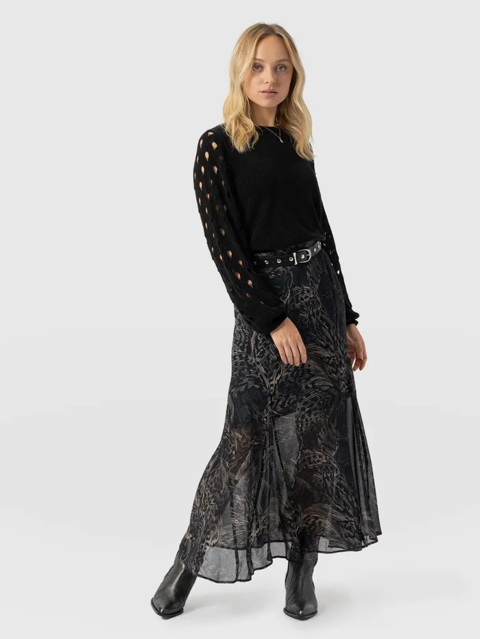 Audrey Skirt 8211 Spot Feather Spot Feather Women Saint And Sofia Skirts