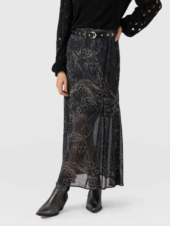Audrey Skirt 8211 Spot Feather Spot Feather Women Saint And Sofia Skirts