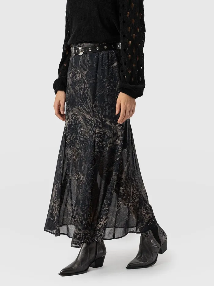 Audrey Skirt 8211 Spot Feather Spot Feather Women Saint And Sofia Skirts