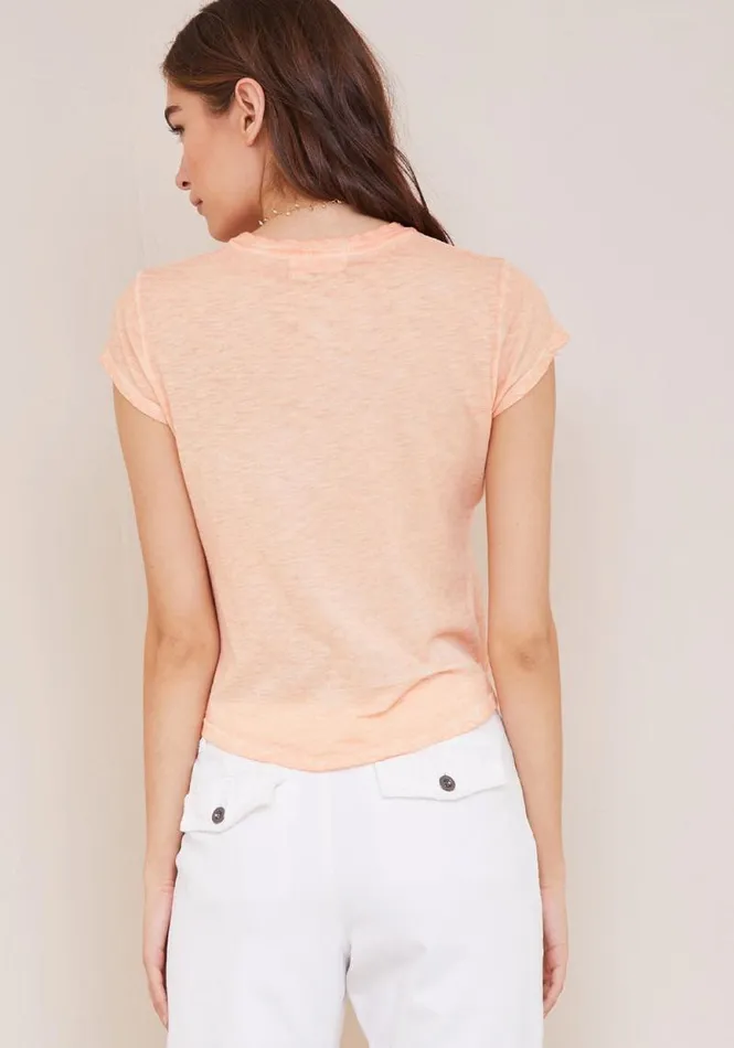 Baby Crew Tee 8211 Soft Apricot Women Bella Dahl TShirts