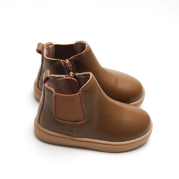 Baby Nisolo Baby Toddler and Kids Shoes Hard Sole Chelsea Boot Espresso