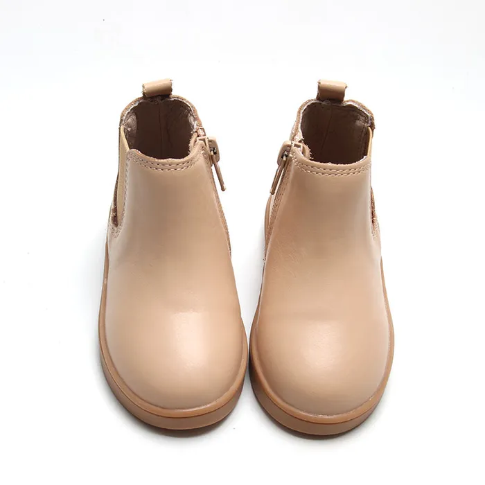 Baby Nisolo Baby Toddler and Kids Shoes Hard Sole Chelsea Boot Honey