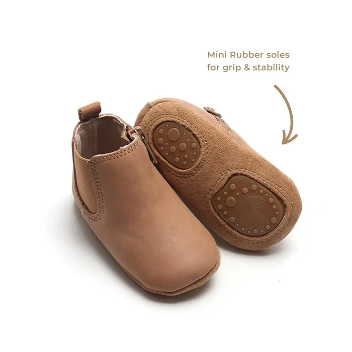 Baby Nisolo Baby Toddler and Kids Shoes Soft Sole Chelsea Boot Sand