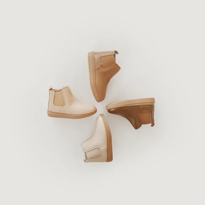 Baby Nisolo Baby Toddler and Kids Shoes Soft Sole Chelsea Boot Sand