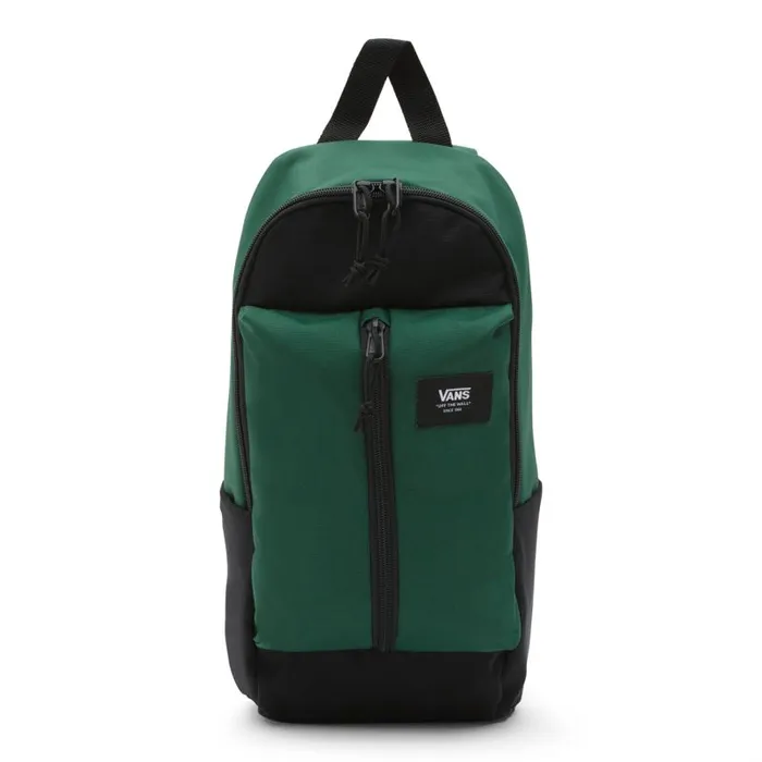 Backpacks and Bags Men Vans Warp Sling Bag Pine Needleblack