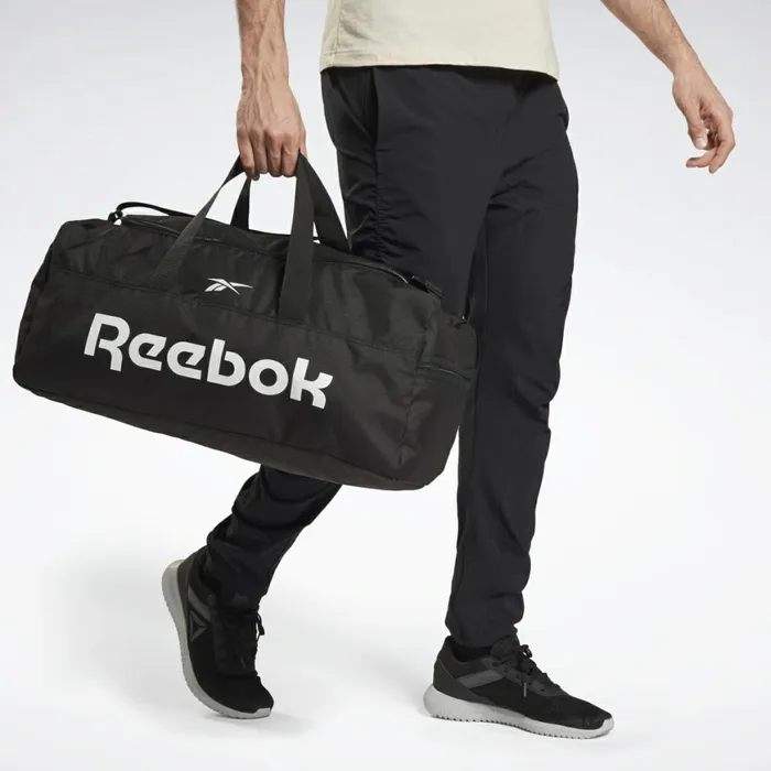 Bags and Backpacks MensWomens Reebok Active Core Grip Duffel Bag Medium Black
