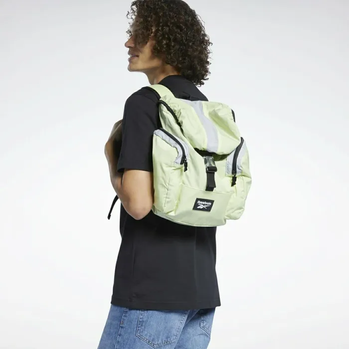 Bags and Backpacks MensWomens Reebok Classics Archive Backpack Small Semi Energy Glow