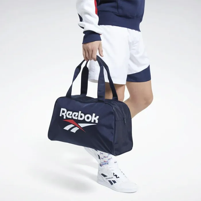 Bags and Backpacks MensWomens Reebok Classics Foundation Duffel Bag Vector Navy