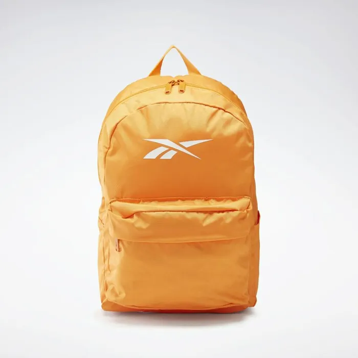 Bags and Backpacks MensWomens Reebok Linear Logo Backpack High Vis Orange