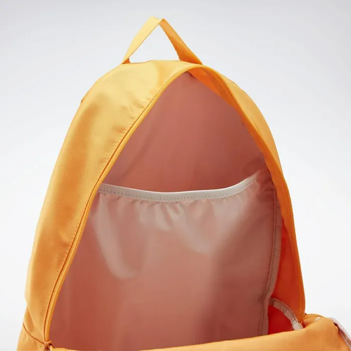 Bags and Backpacks MensWomens Reebok Linear Logo Backpack High Vis Orange