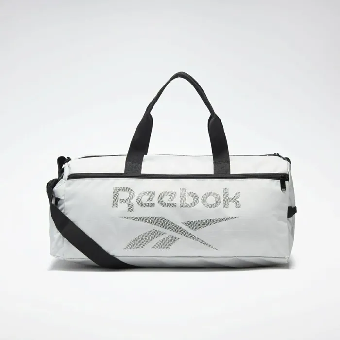 Bags and Backpacks MensWomens Reebok Workout Ready Functional Grip Bag Pure Grey 2