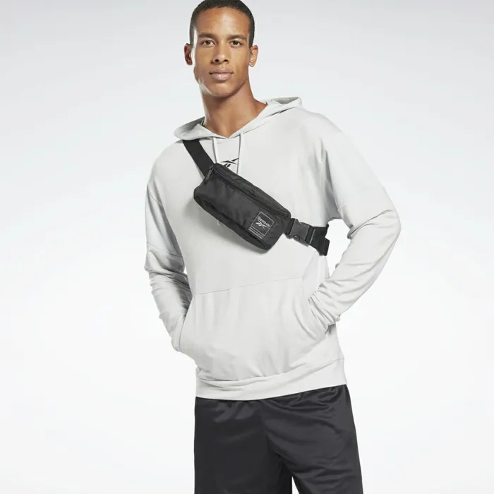 Bags and Backpacks MensWomens Reebok Workout Ready Waist Bag Black Black