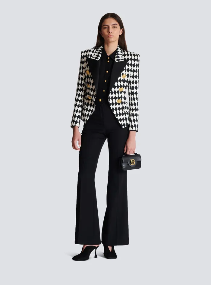 Balmain BBuzz Mini Leather Bag Black Women Handbags