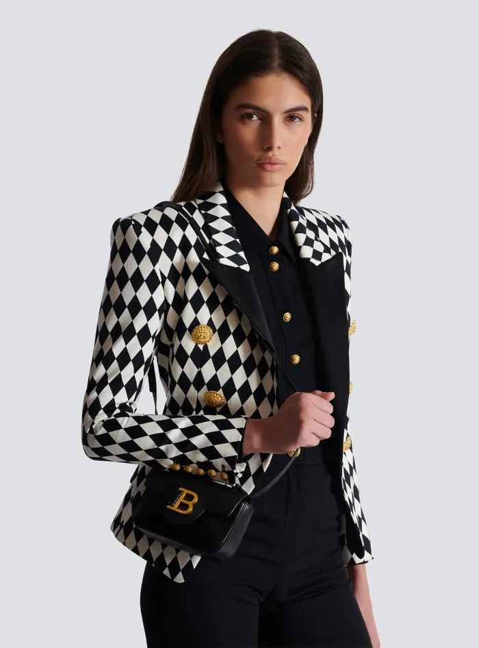 Balmain BBuzz Mini Leather Bag Black Women Handbags