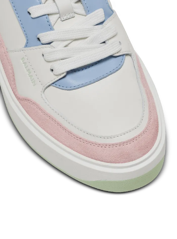 Balmain BCourt Flip Leather Sneakers Multicolor Women Sneakers