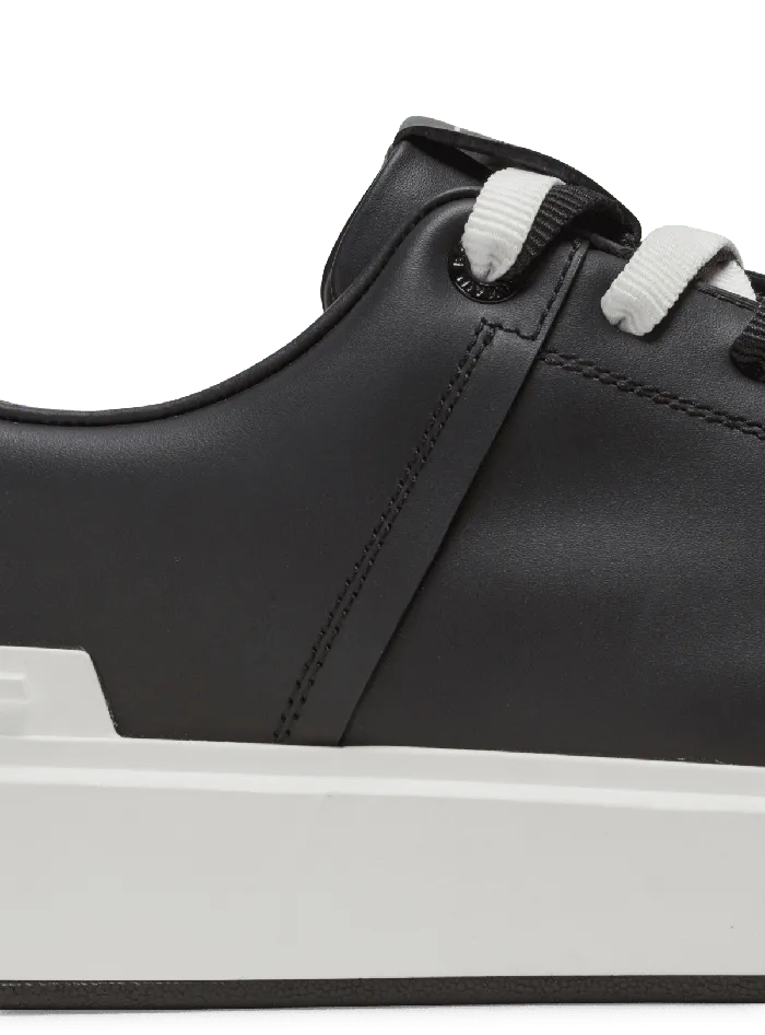 Balmain BCourt Smooth Leather Sneakers Black Men Sneakers