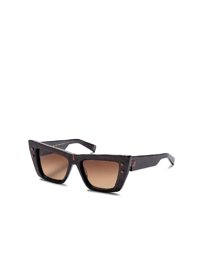 Balmain BEye Sunglasses Brown WomenMen Eyewear