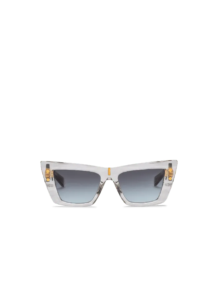 Balmain BEye Sunglasses Grey WomenMen Eyewear