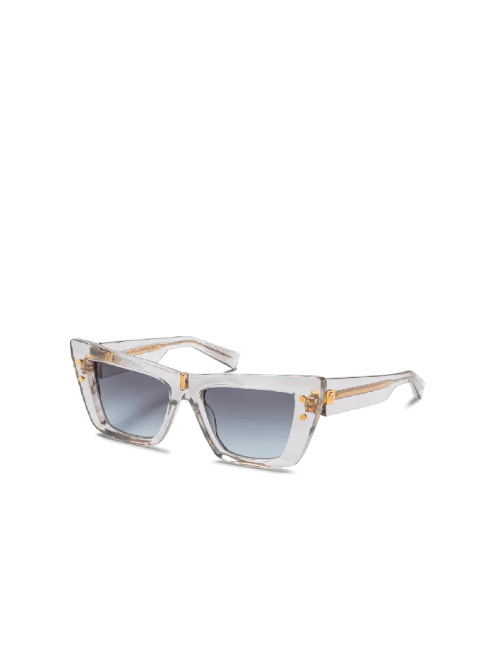 Balmain BEye Sunglasses Grey WomenMen Eyewear