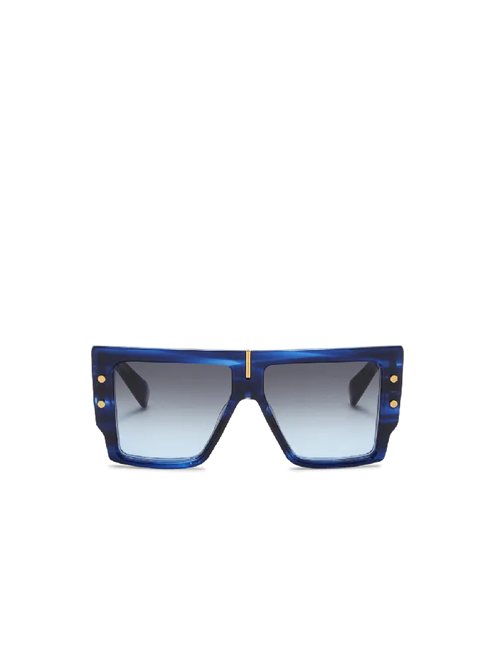 Balmain BGrand Sunglasses Blue WomenMen Eyewear