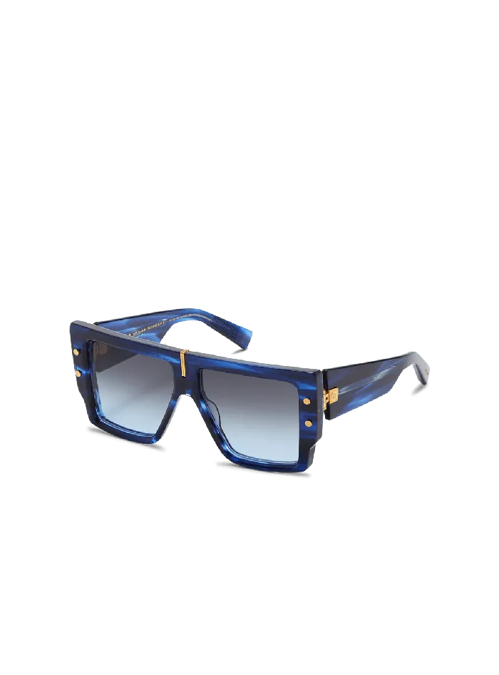 Balmain BGrand Sunglasses Blue WomenMen Eyewear