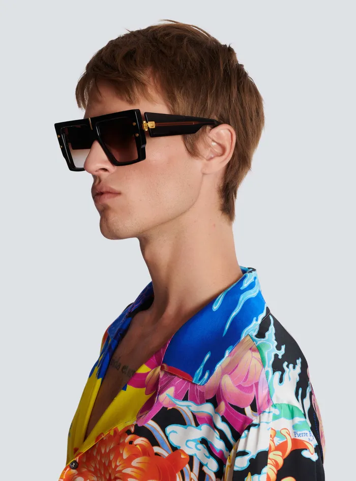 Balmain BGrand Sunglasses Brown WomenMen Eyewear