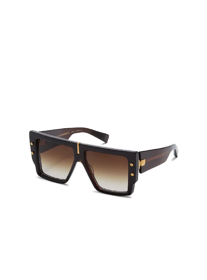 Balmain BGrand Sunglasses Brown WomenMen Eyewear