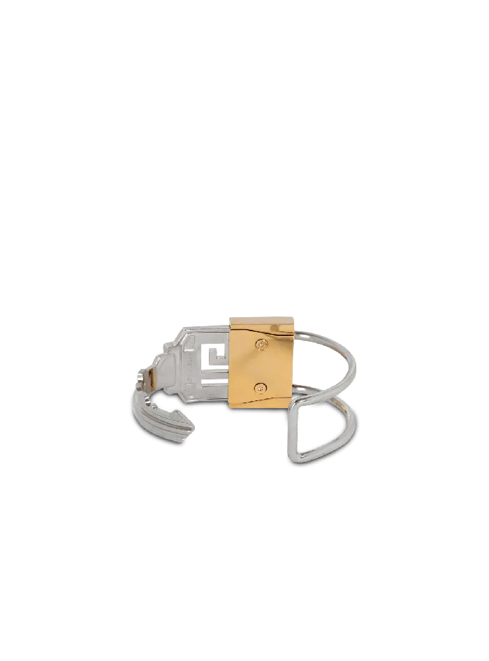 Balmain Brass Key Bracelet Gold WomenMen Fashion Jewelry