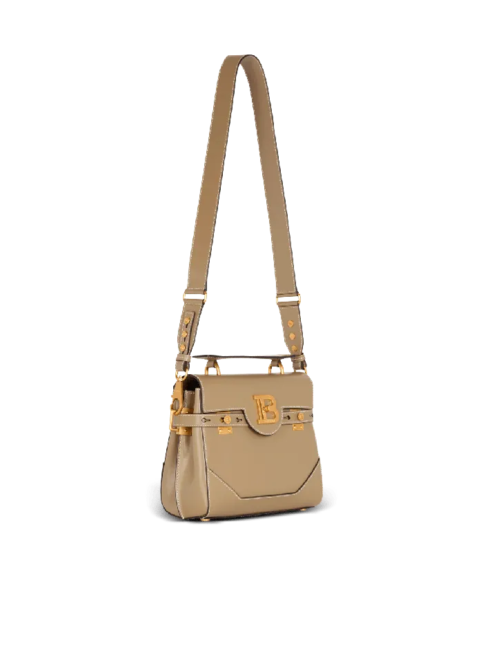 Balmain Calfskin BBuzz 23 Bag Brown Women Handbags