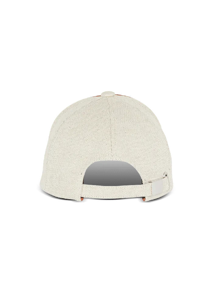Balmain Cotton BArmy Cap With Logo White Women Hats And Caps