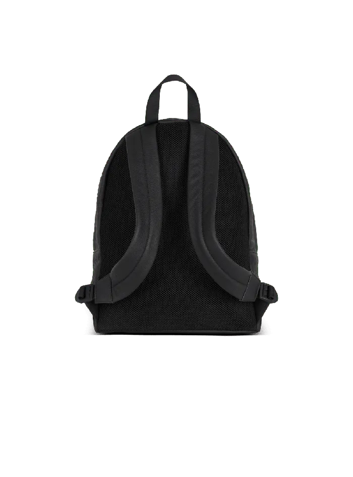 Balmain Grained Leather Backpack Black Men Bags And Backpacks