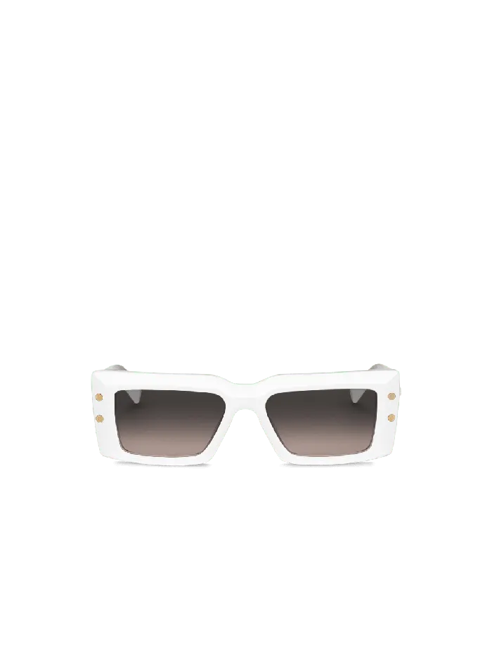 Balmain Impeacuterial Sunglasses White WomenMen Eyewear